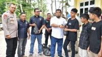 PWI dan Forkopimda Aceh Besar Bagikan Daging Meugang untuk Anak Yatim