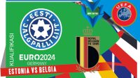 Prediksi Estonia vs Belgia, Kualifikasi Euro 21 Juni 2023