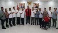 Penjabat Gubernur Aceh Bertemu Menpora Bahas PON