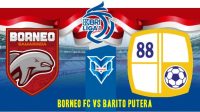Prediksi Borneo vs Barito, 21 Juli 2023