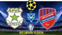 Aris Limassol vs Rakow Prediksi Aris Limassol vs Rakow, 16 Agustus 2023