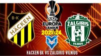 Hacken BK vs Zalgiris Vilnius Hacken vs Zalgiris Vilnius