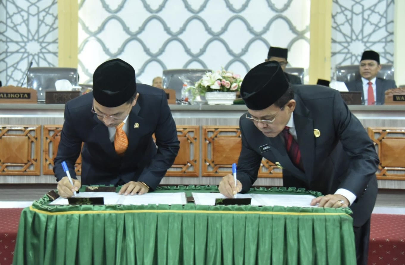 DPRK Banda Aceh Sahkan APBK 2024 Rp 1,2 Triliun