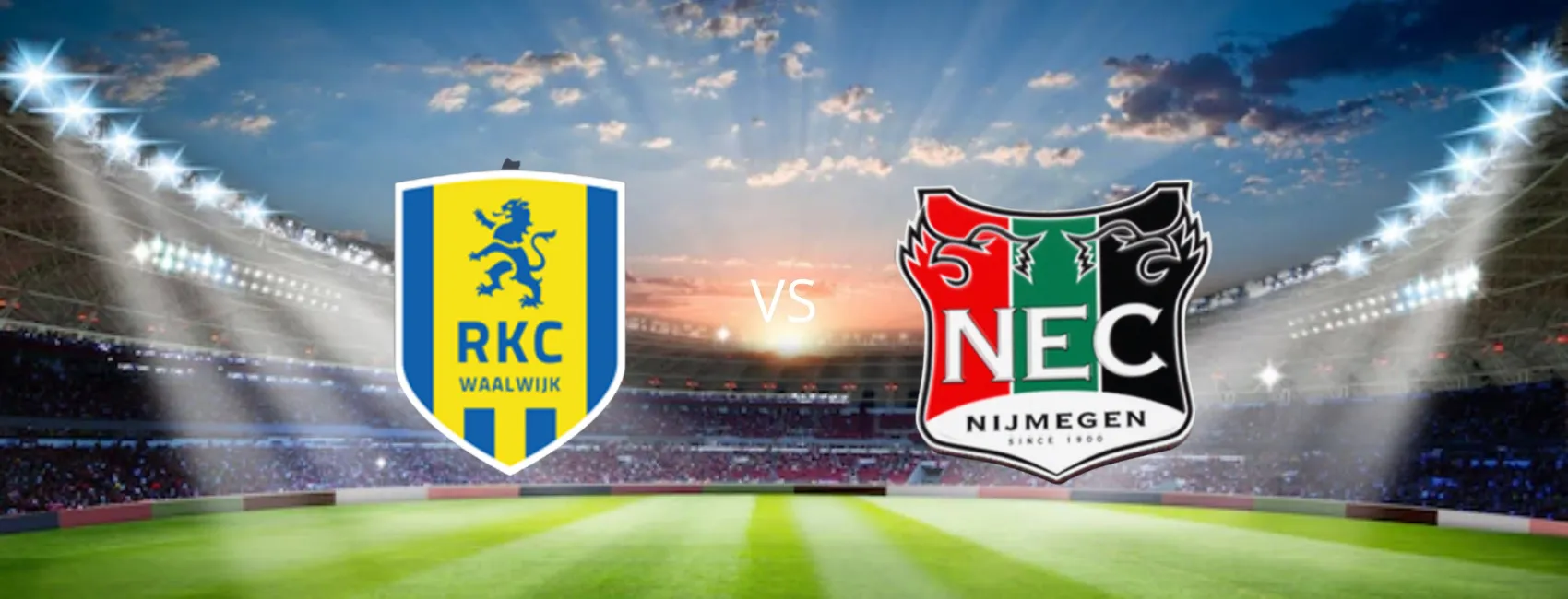 RKC Waalwijk vs NEC Nijmegen