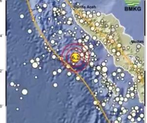 Gempa Guncang Sinabang