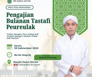 Pengajian Bulanan Tastafi