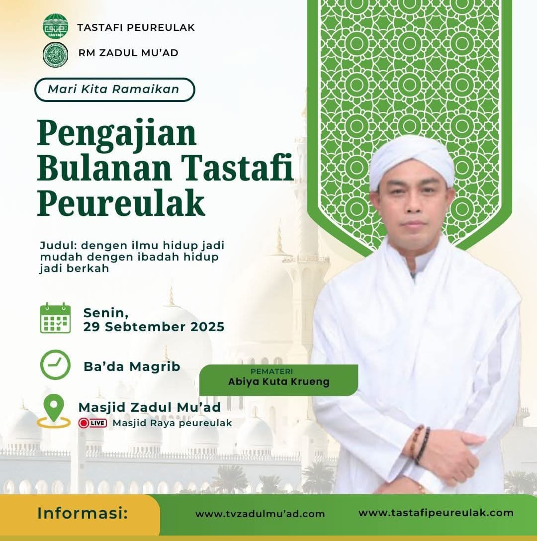 Pengajian Bulanan Tastafi