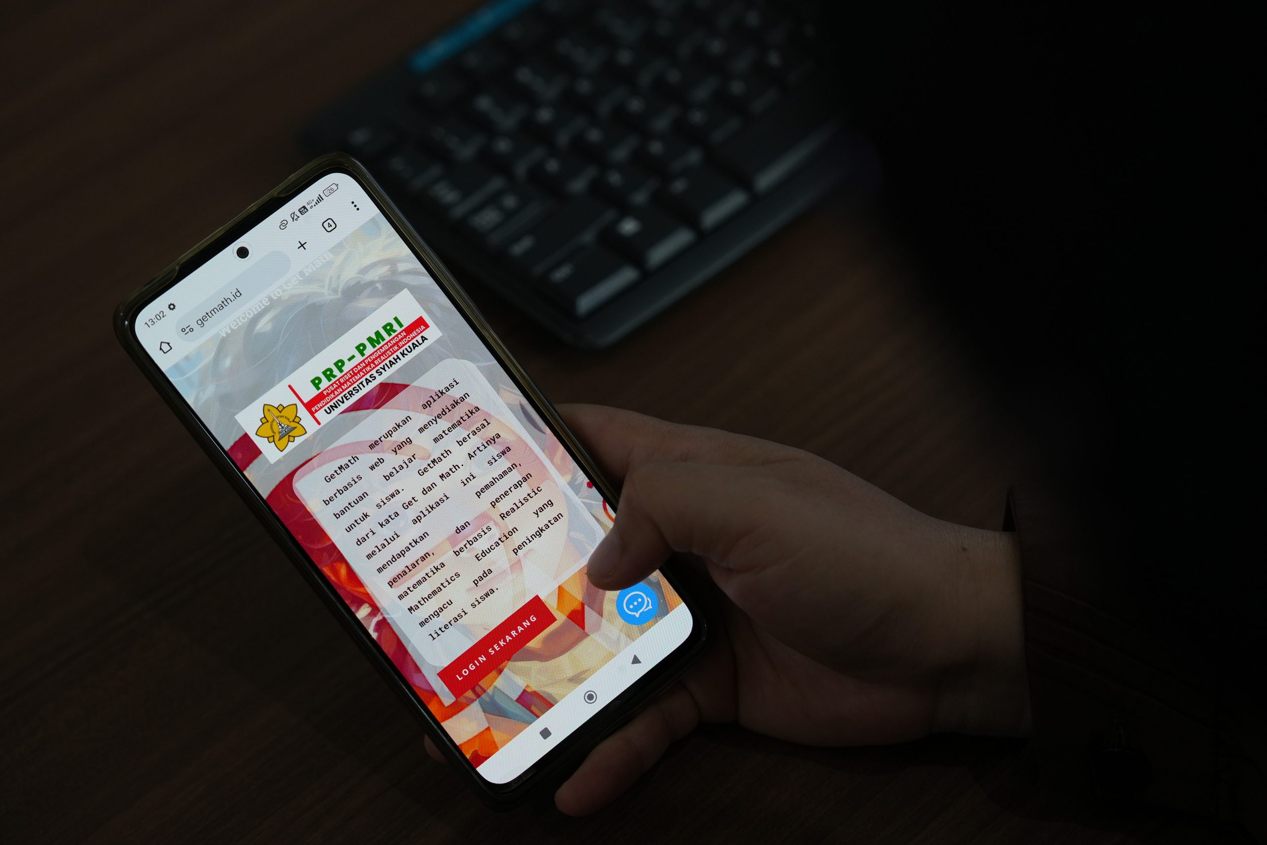 Website GetMath Karya Dosen USK Raih Pengakuan