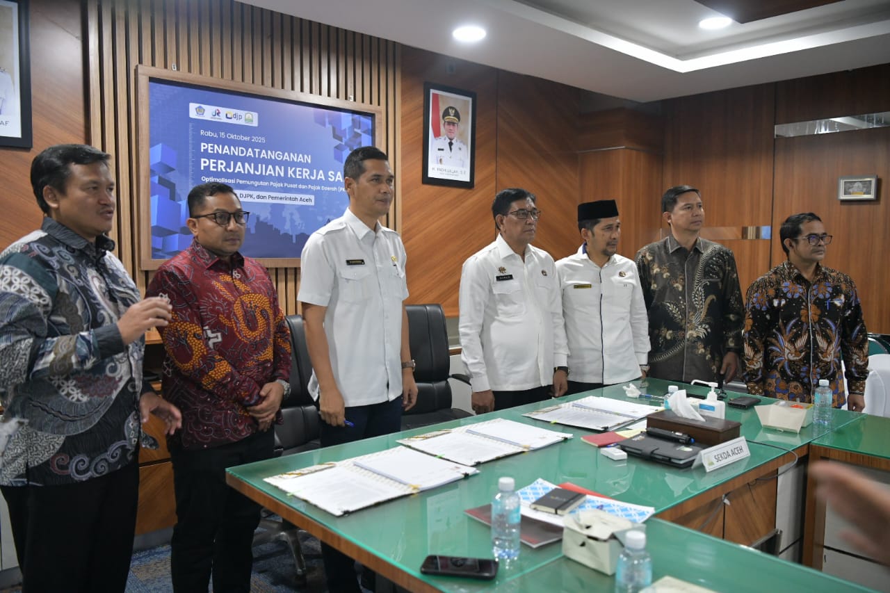 Pemerintah Aceh Teken Kerja Sama