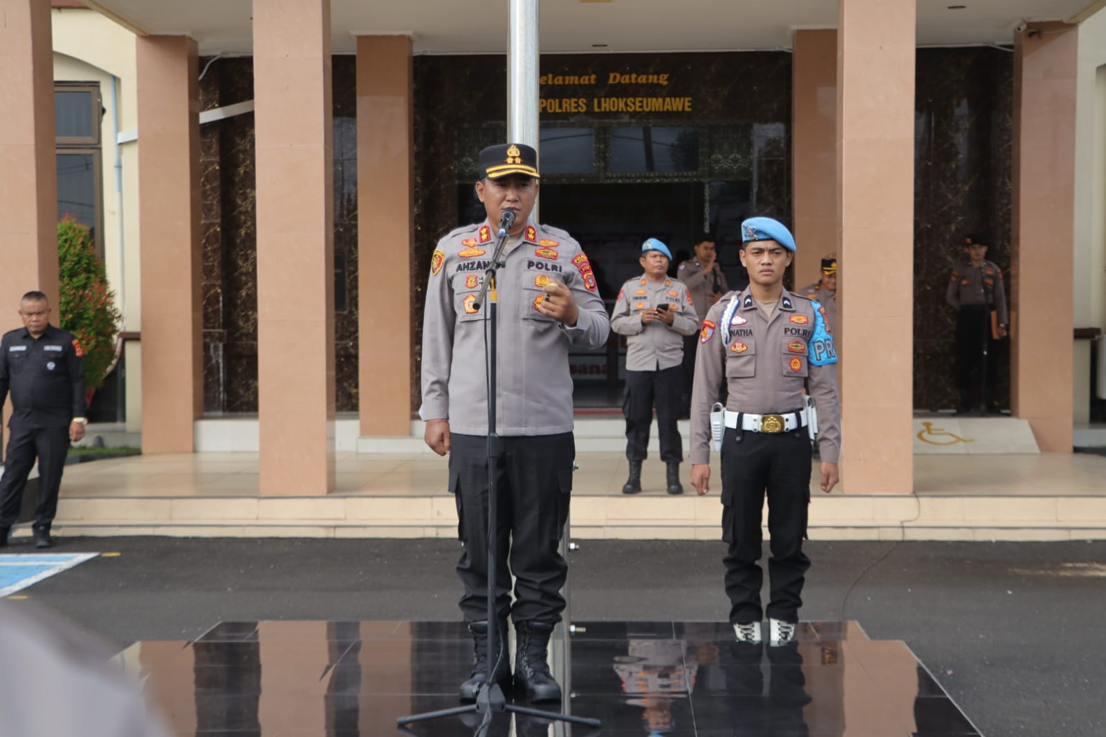Kapolres Lhokseumawe Tekankan