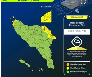 BMKG Peringatkan Potensi Hujan