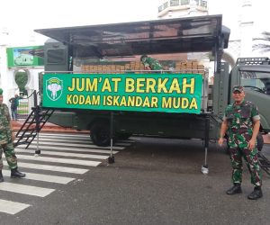 Jumat Berkah Kodam Iskandar Muda
