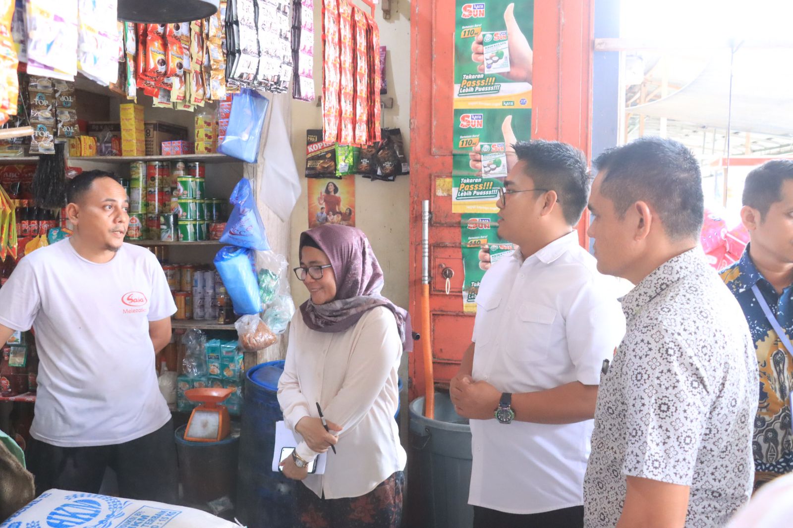 Satgas Pengendalian Harga Beras Sidak