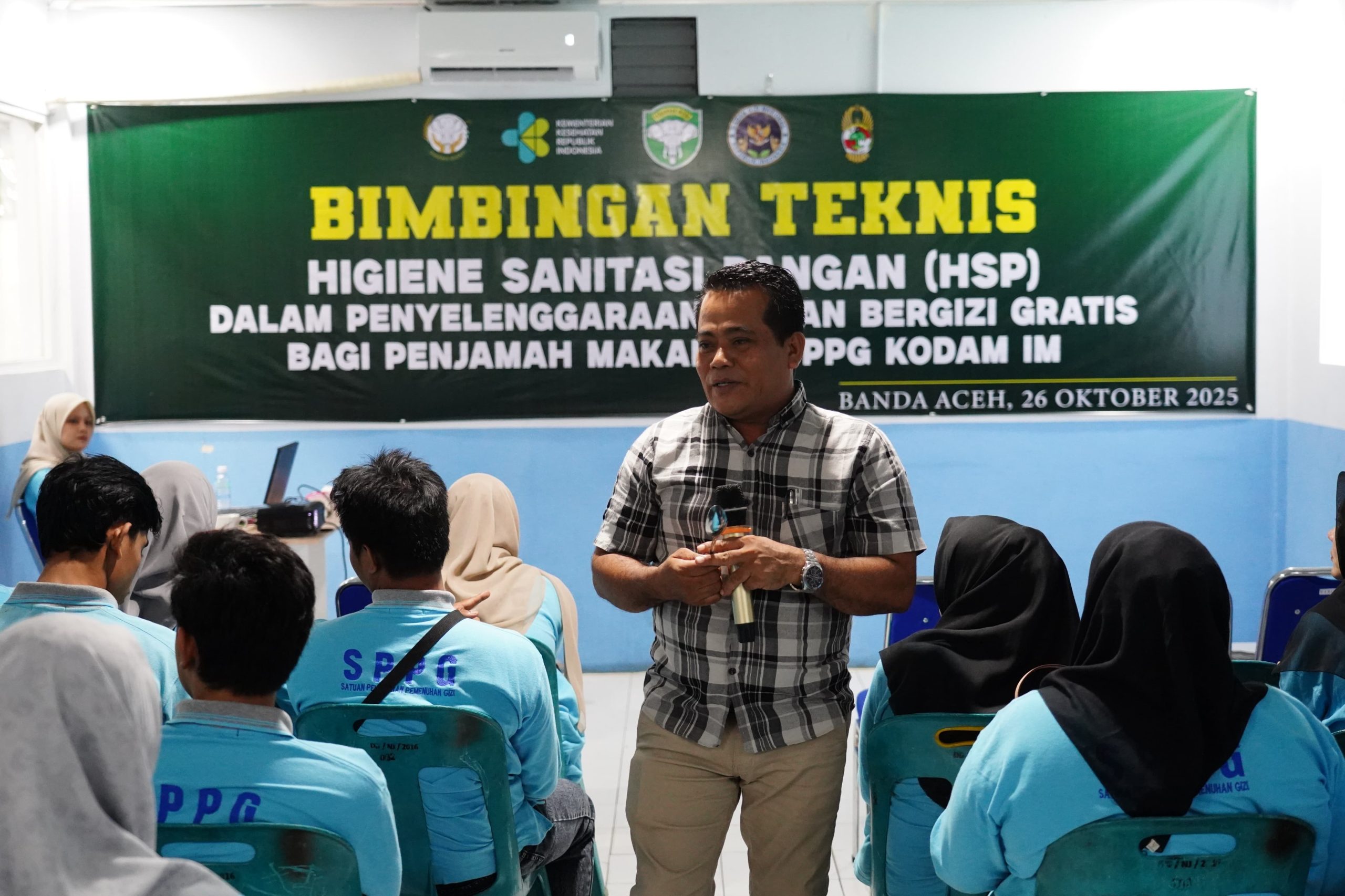 Kodam Iskandar Muda Tingkatkan Kompetensi Petugas SPPG