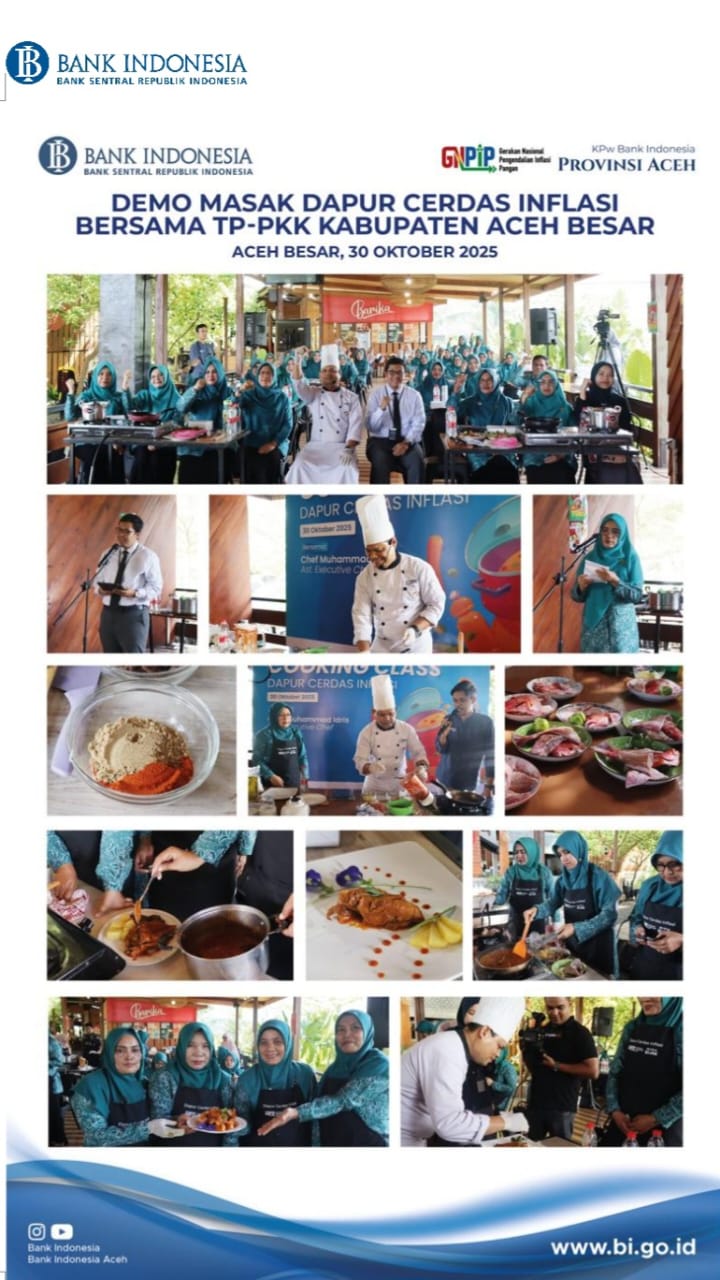 BI Ajak Ibu PKK Aceh Besar Masak Cerdas