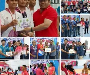 Wali Kota Sabang Tutup Turnamen Badminton Forkopimda Cup 2025