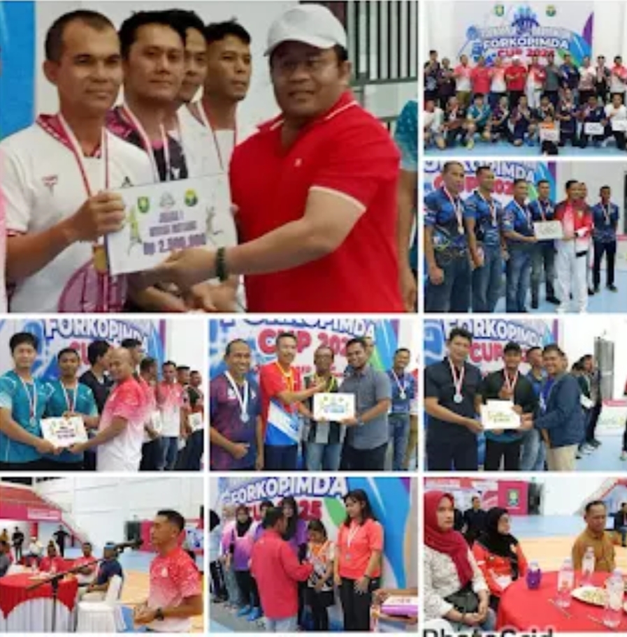 Wali Kota Sabang Tutup Turnamen Badminton Forkopimda Cup 2025