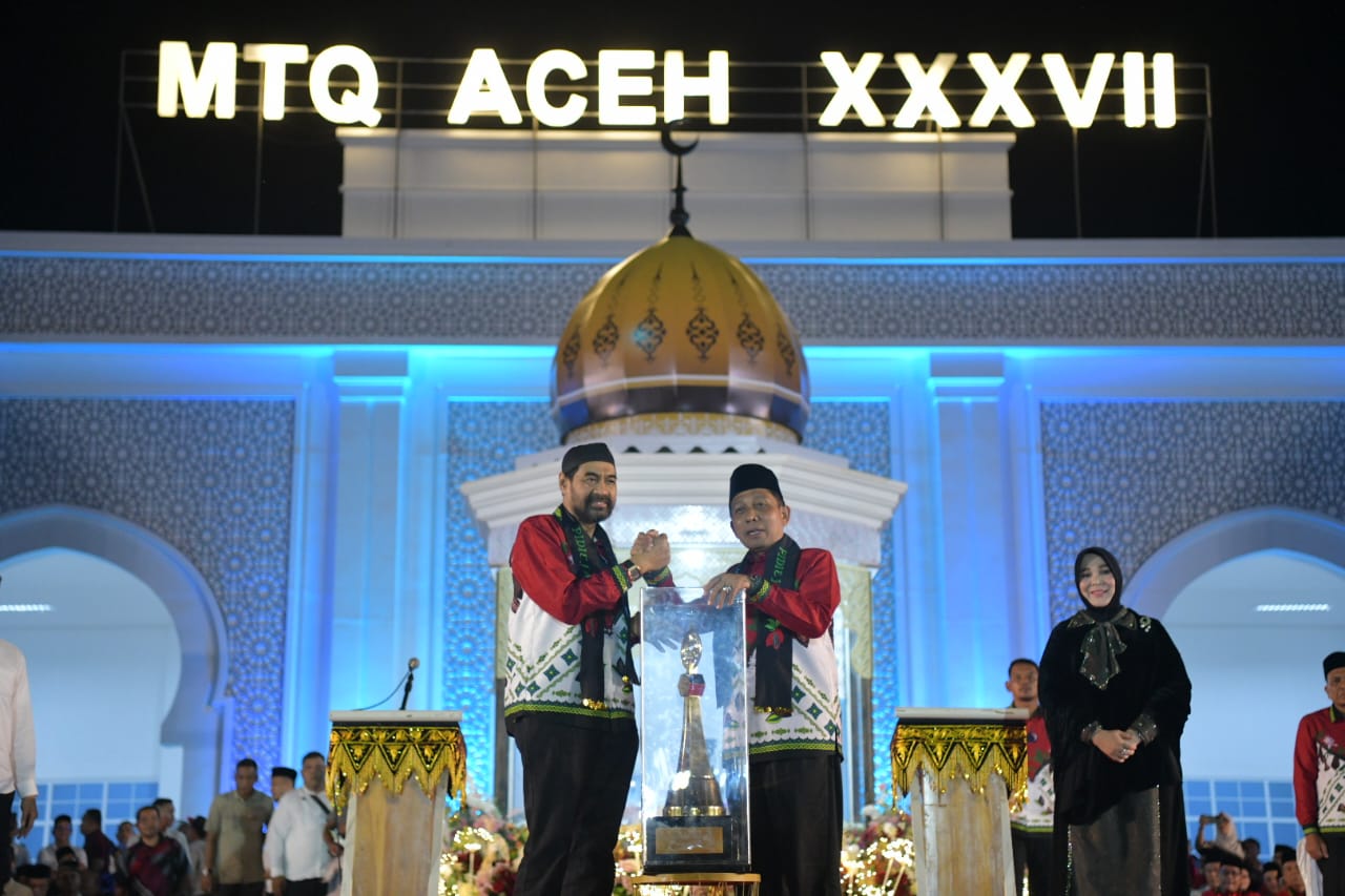 Mualem Buka MTQ ke-37 Tingkat Provinsi Aceh
