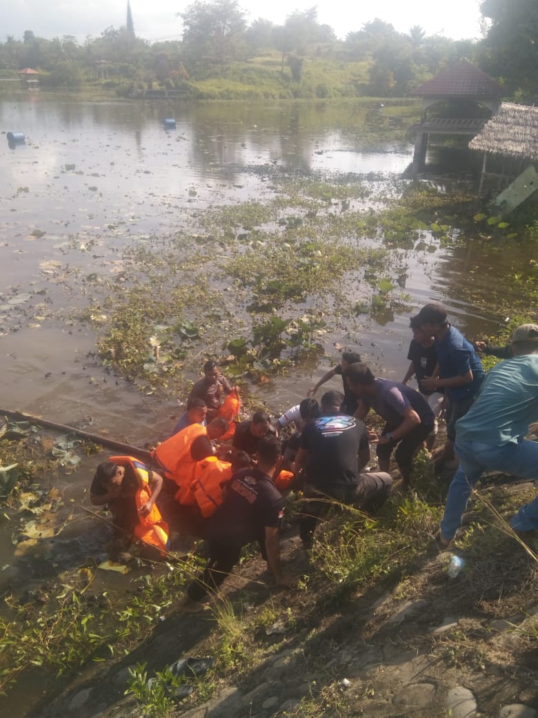 Seorang Pemuda Tenggelam di Waduk Jeulekat