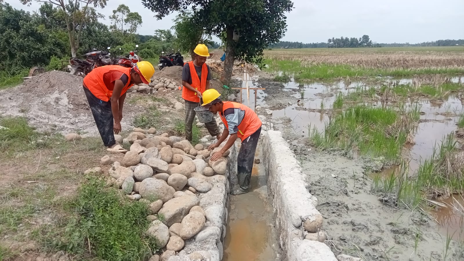 Pangdam IM : Pembangunan jaringan Irigasi