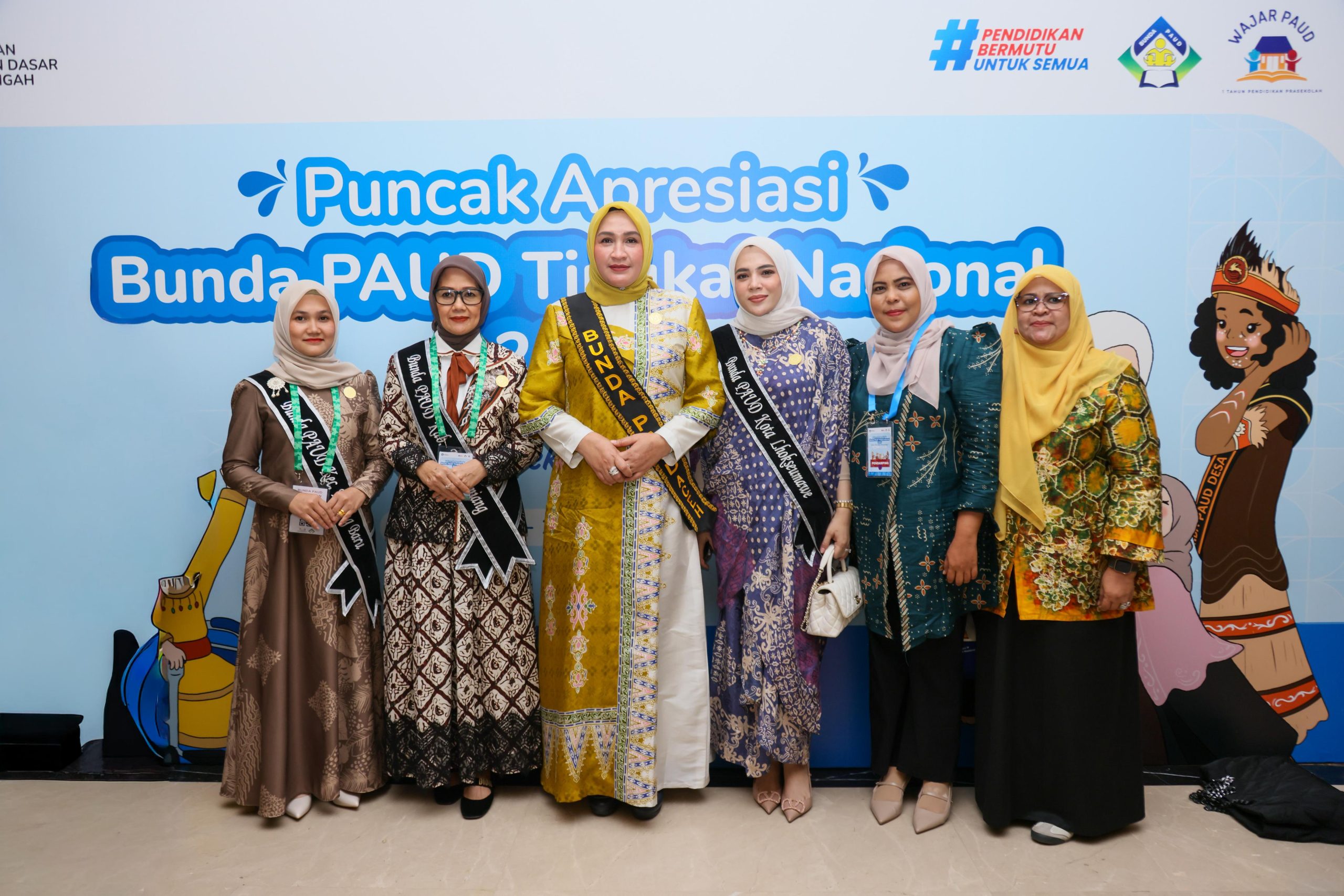 Bunda PAUD Provinsi Aceh Raih Penghargaan Nasional “Bunda PAUD Peduli PAUD 2025”