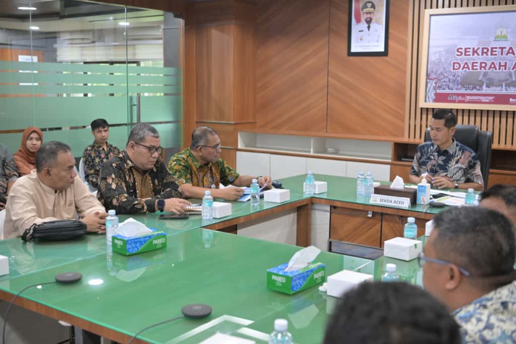 Sekda Pimpin Rapat Rencana Operasional Angkutan Laut Luar Negeri Lintasan Krueng Geukueh–Penang
