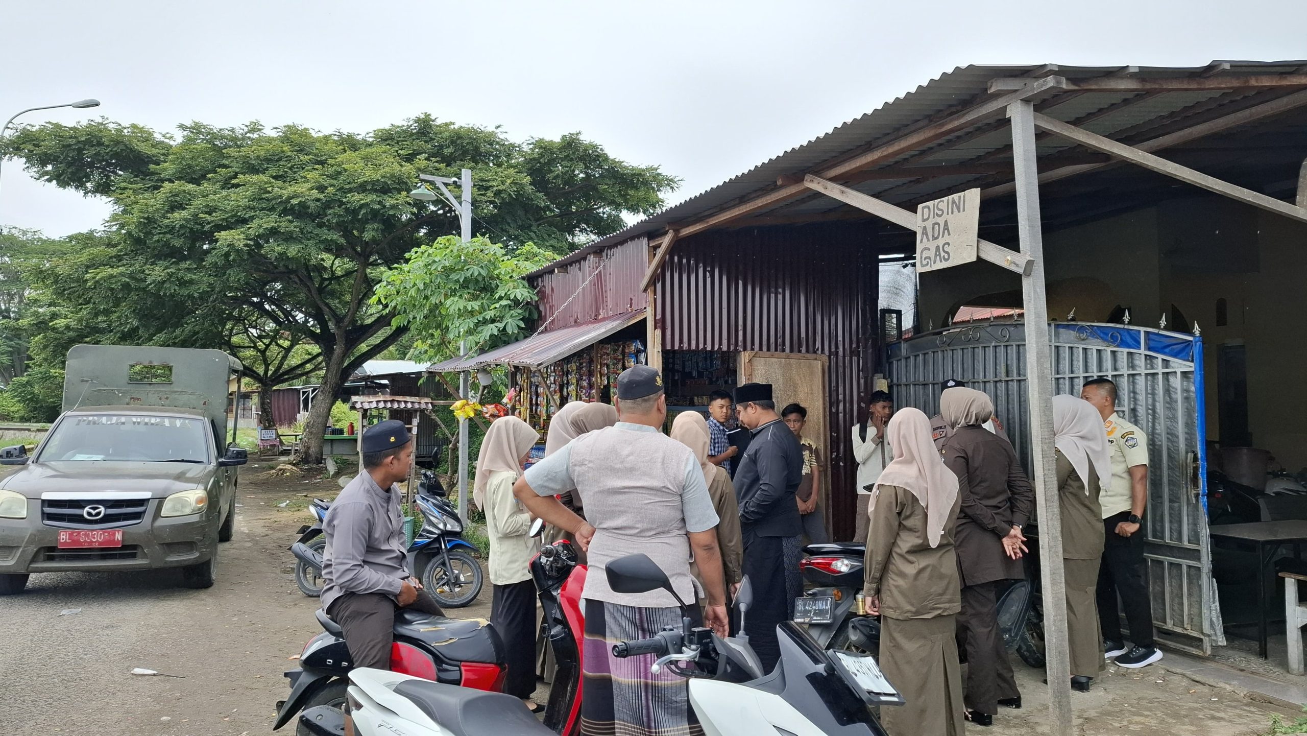 Tim Gabungan Tertibkan Remaja di Waduk Pusong, Antisipasi Balap Liar Saat Umat Laksanakan Shalat Jumat