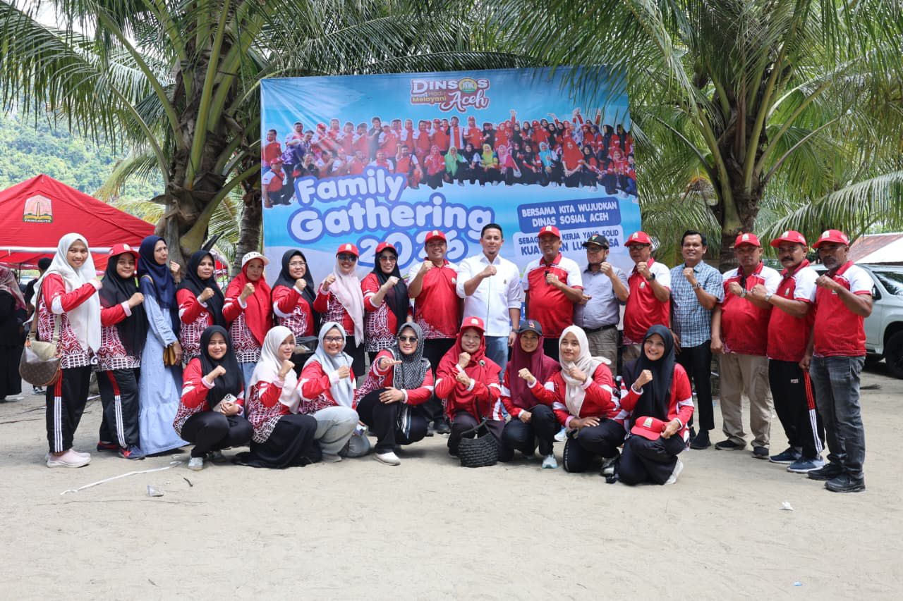 Family Gathering Dinas Sosial Aceh 2025: Momentum Memperkuat Semangat Kerja Kompak, Solid, dan Tangguh