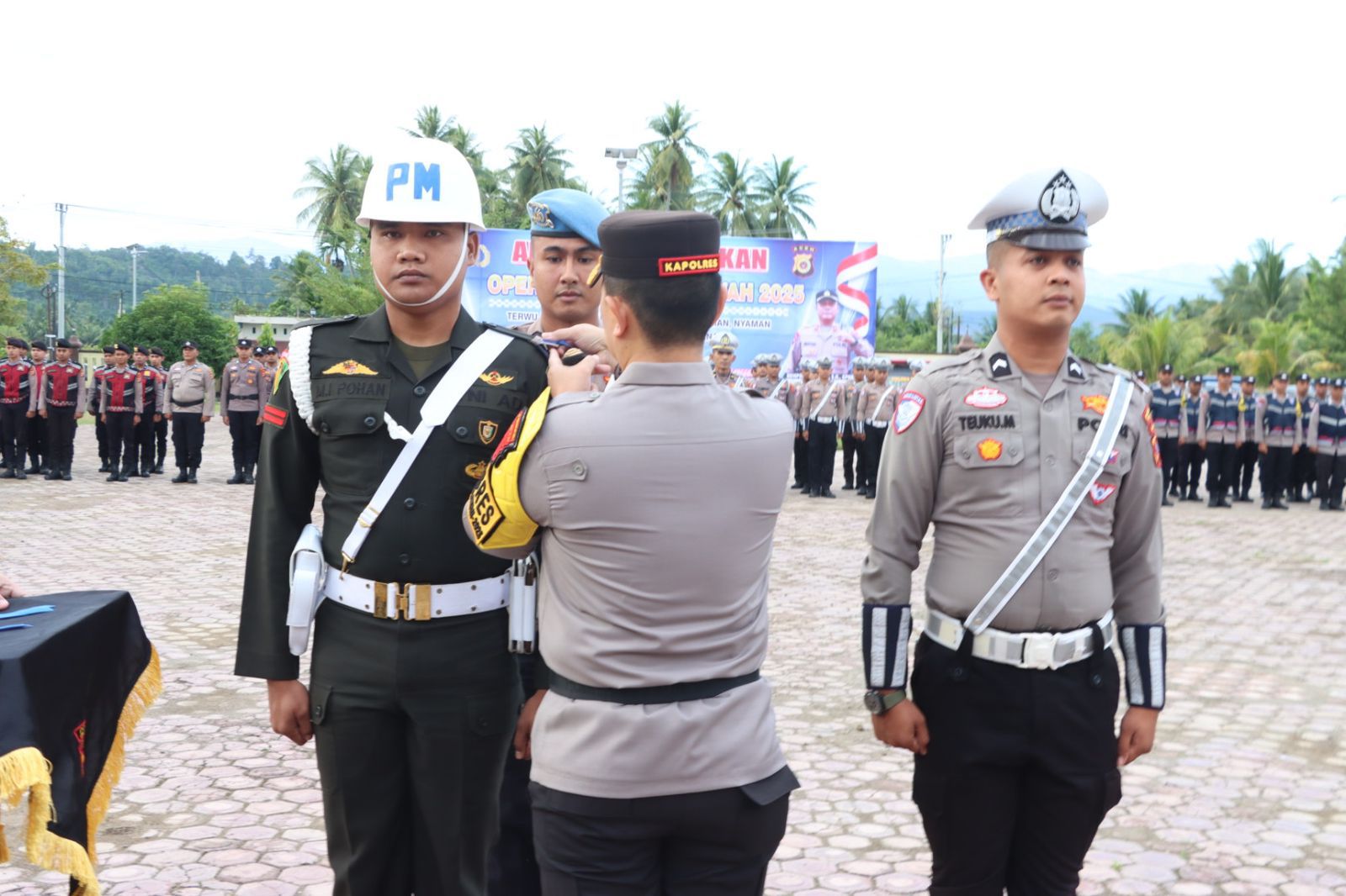 Polres Pidie Jaya Gelar Apel Operasi Zebra Seulawah 2025