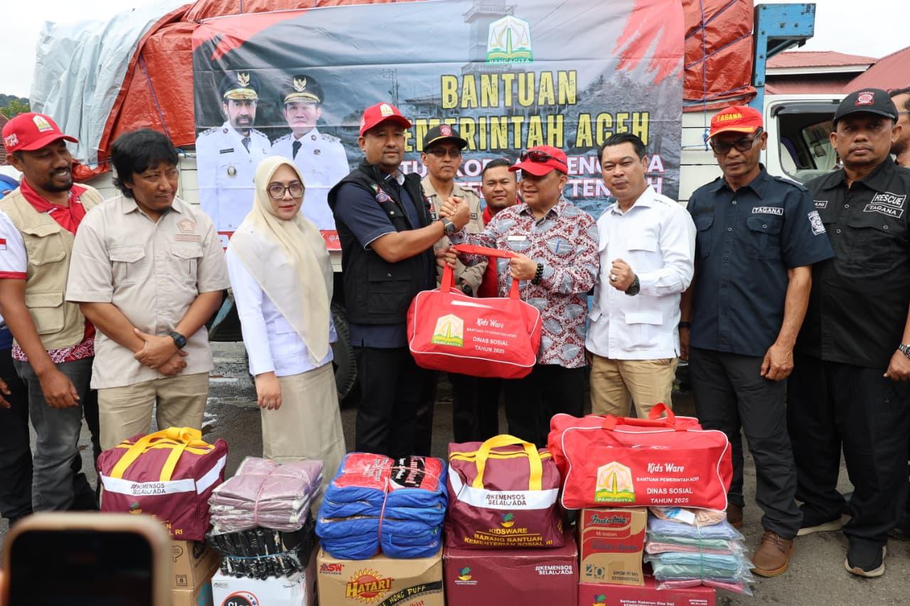 Pemerintah Aceh Perkuat Respons Bencana, Salurkan Logistics Rescue ke Aceh Tengah