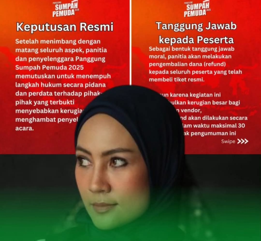 Konser Slank di Aceh Batal, Steffy Burase Akan Tempuh Jalur Huku