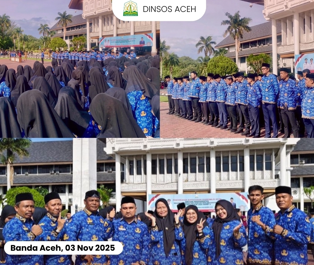 Gubernur Aceh Serahkan SK PPPK Tahap II: