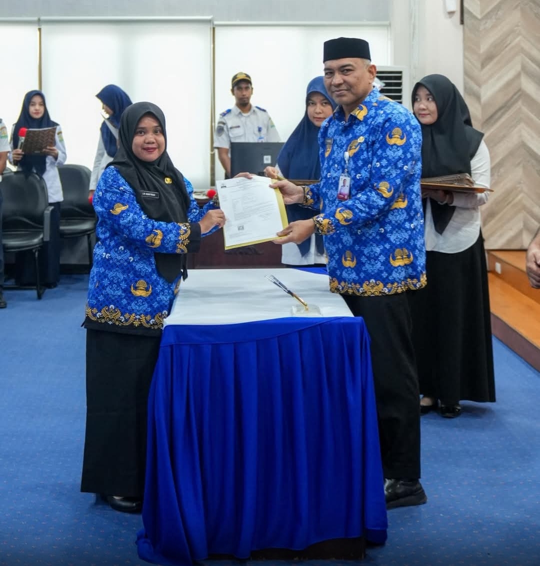 Gubernur Aceh Lantik 1.184 PPPK Tahap II