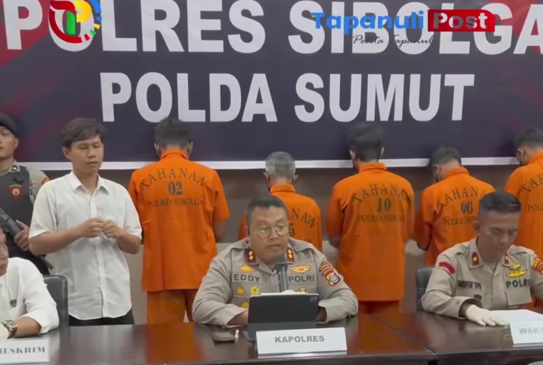 CCTV Bongkar Aksi Brutal: Polres Sibolga Ungkap Kasus