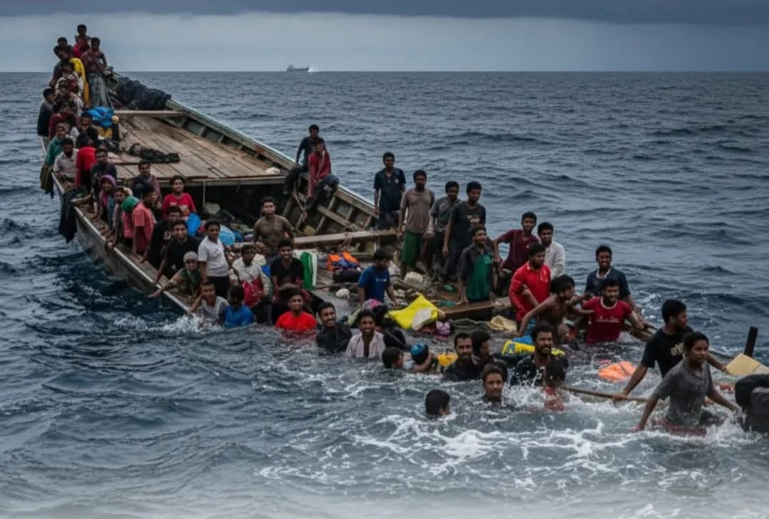 Tragedi Laut Andaman: Kapal Pembawa Pengungsi Rohingya Tenggelam, 11 Tewas dan Puluhan Hilang