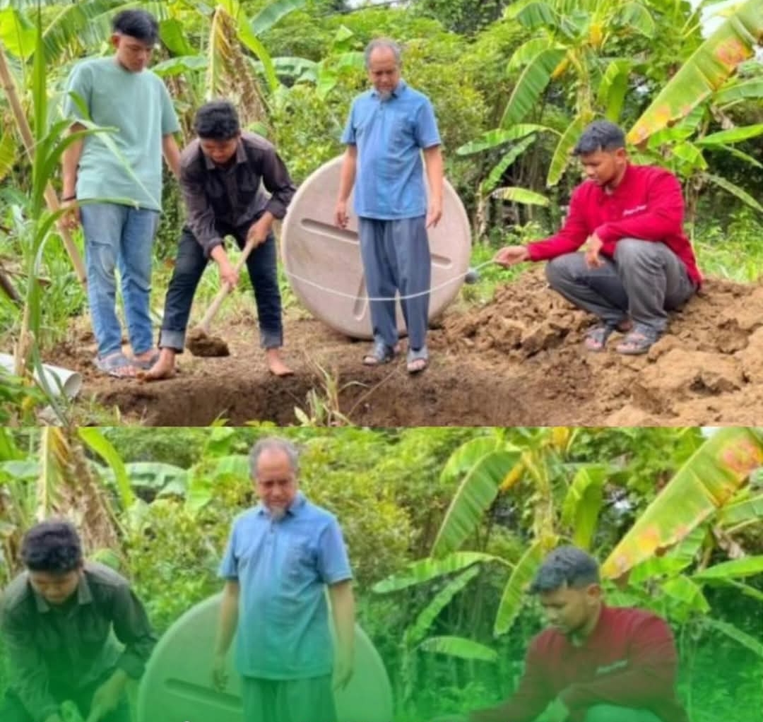 Mahasiswa USK Bangun Digester Biogas di Aceh Besar, Ubah Kotoran Sapi Jadi Sumber Energi Ramah Lingkungan
