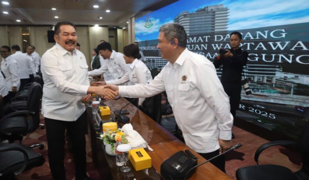 Terima Kunjungan PWI Pusat, Jaksa Agung: Pers adalah Sahabat