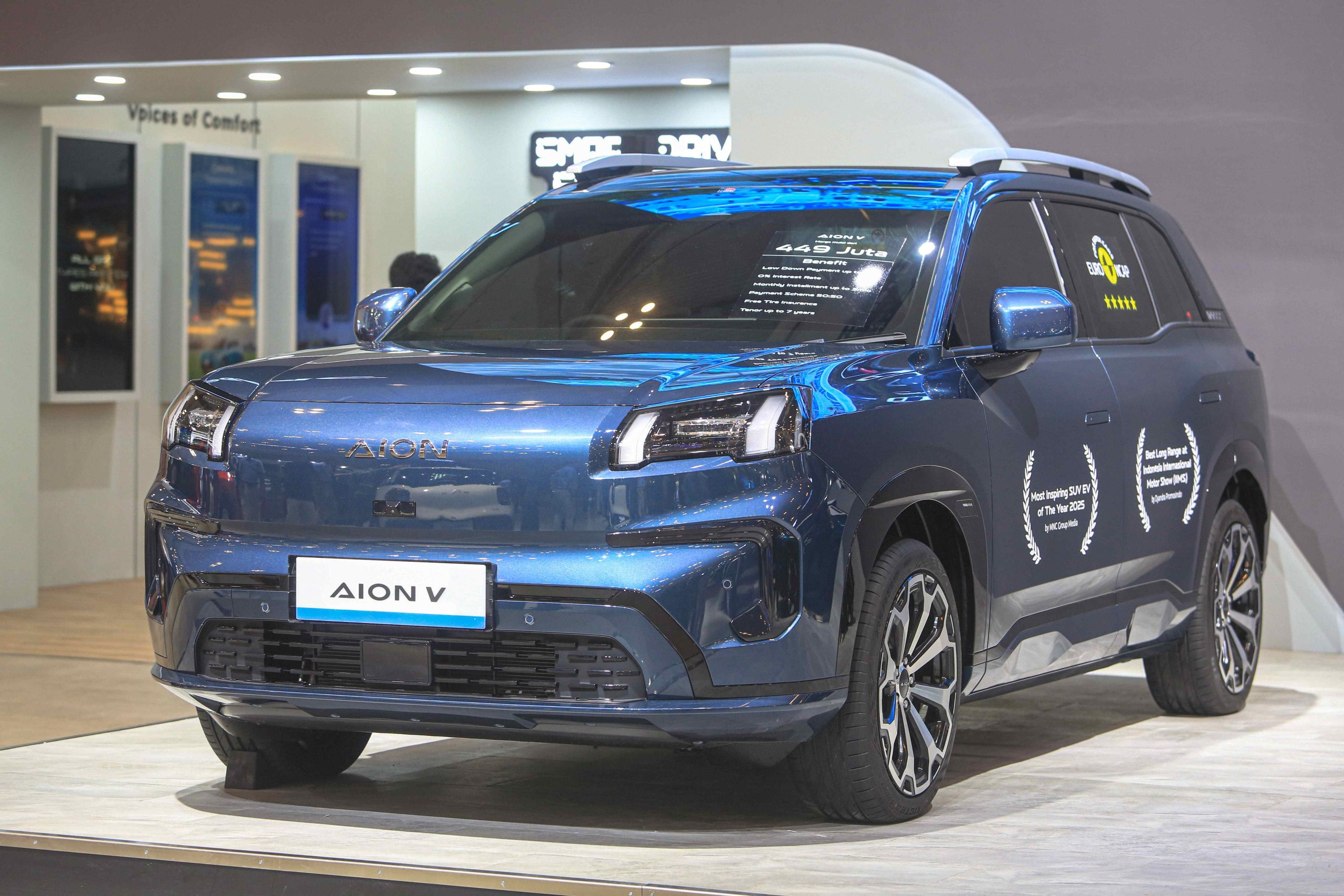 AION V Raih Penghargaan Kendaraan Listrik Terpopuler Pada Ajang Disway Award 2025, Perkuat Posisi GAC di Indonesia
