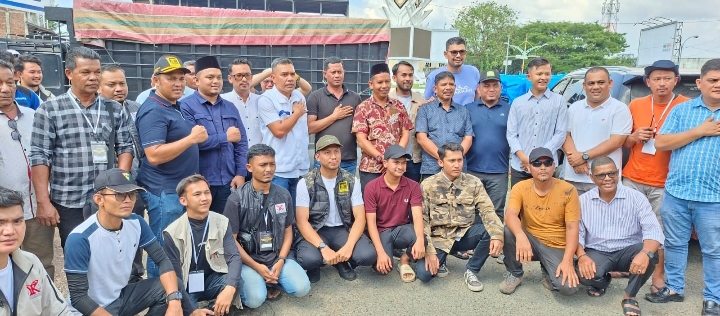 DPRK Aceh Besar Resmi Lepas Relawan Banjir dan Longsor ke Sejumlah Kabupaten di Aceh