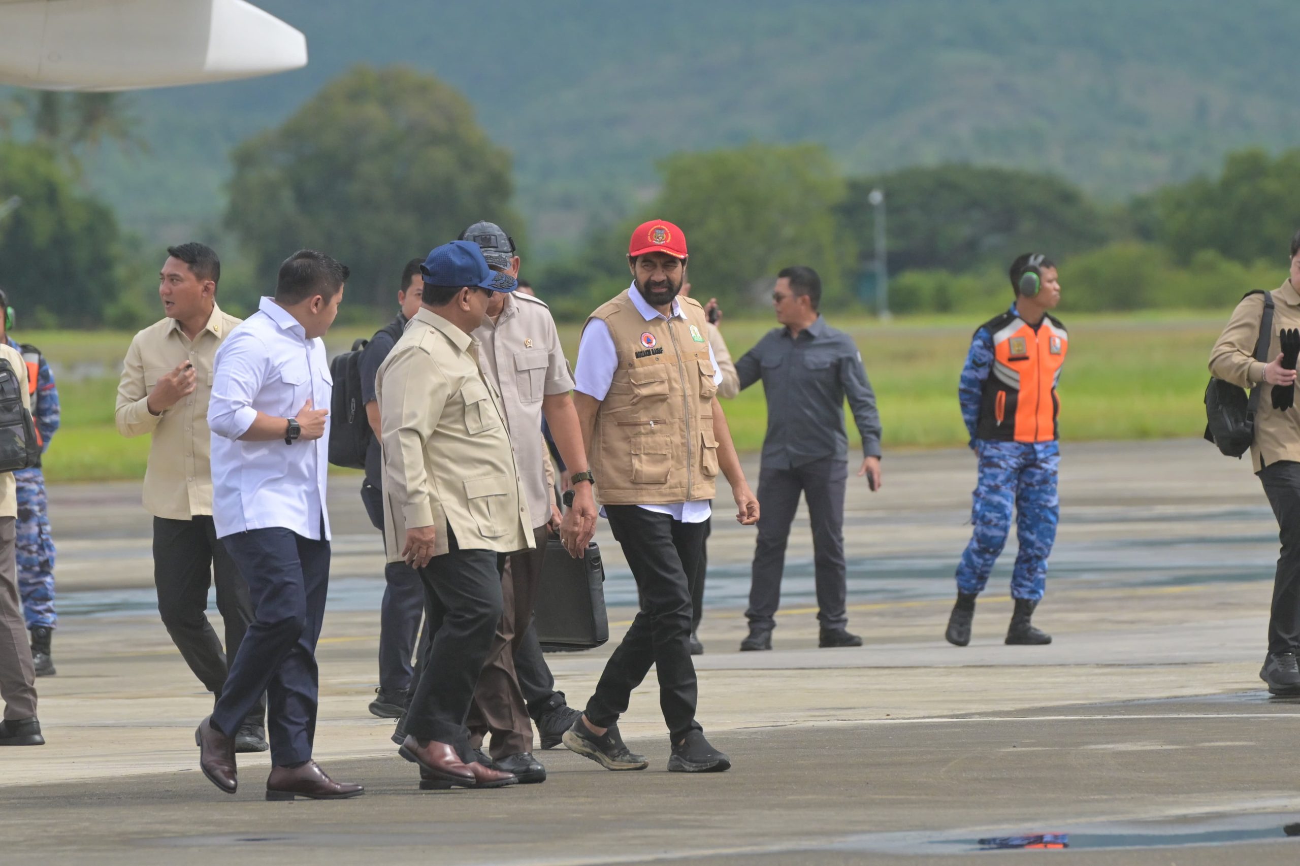 Gubernur Jemput Kedatangan Presiden di Aceh, Ikut Dampingi Tinjau Lokasi Banjir