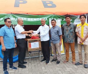 ISEI Salurkan Bantuan Air Bersih dan 4.000 Paket Makan Gratis untuk Korban Bencana Melalui USK