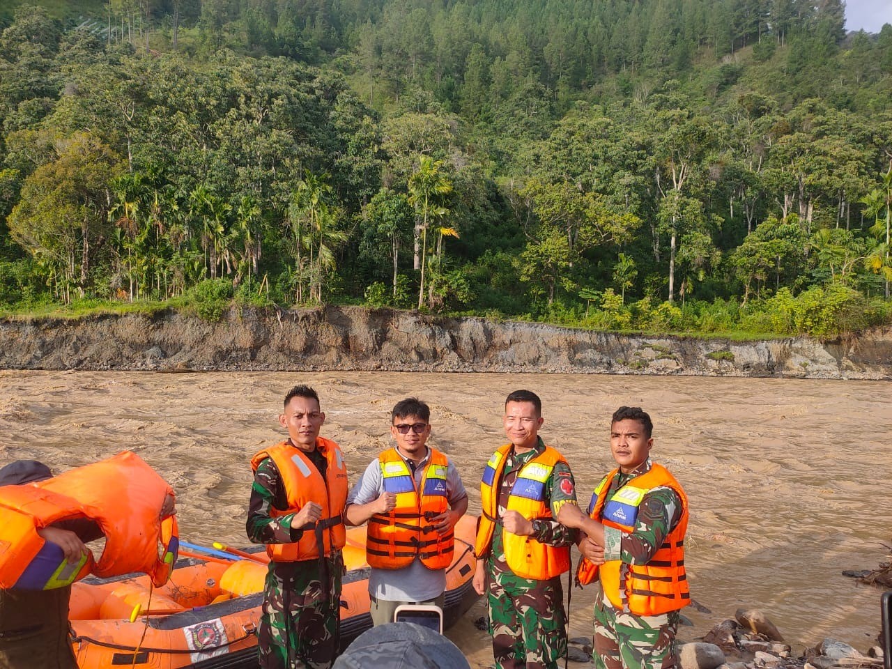 USK Terjunkan Relawan untuk Tembus Rute-Rute Darurat Lokasi Bencana