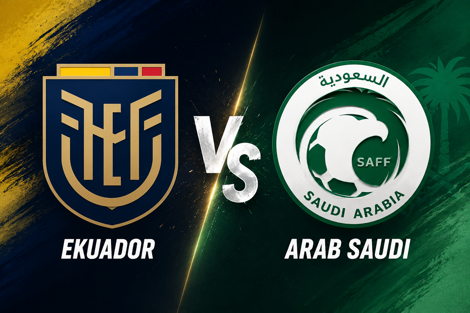 Prediksi Ekuador vs Arab Saudi 30 Mei 2026