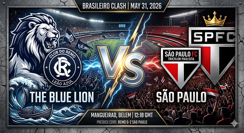 Prediksi Remo vs Sao Paulo 31 Mei 2026