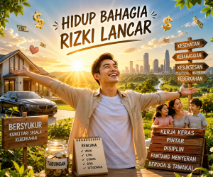 Tips Hidup Rukun Rezeki Lancar