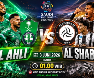 Prediksi Al Ahli vs Al Shabab 3 Juni 2026