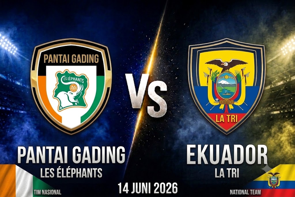 Prediksi Pantai Gading vs Ekuador 14 Juni 2026