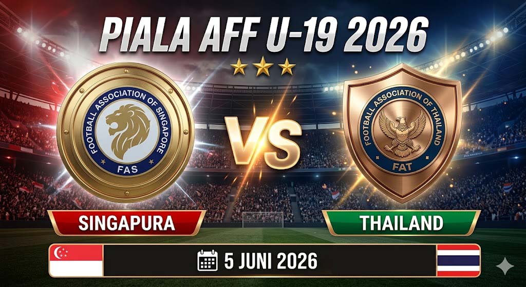 Prediksi Singapura U-19 vs Thailand U-19 5 Juni 2026 