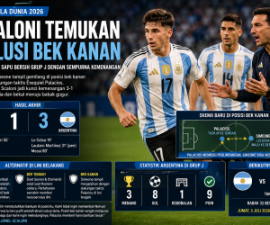 Solusi bek kanan Argentina Piala Dunia 2026