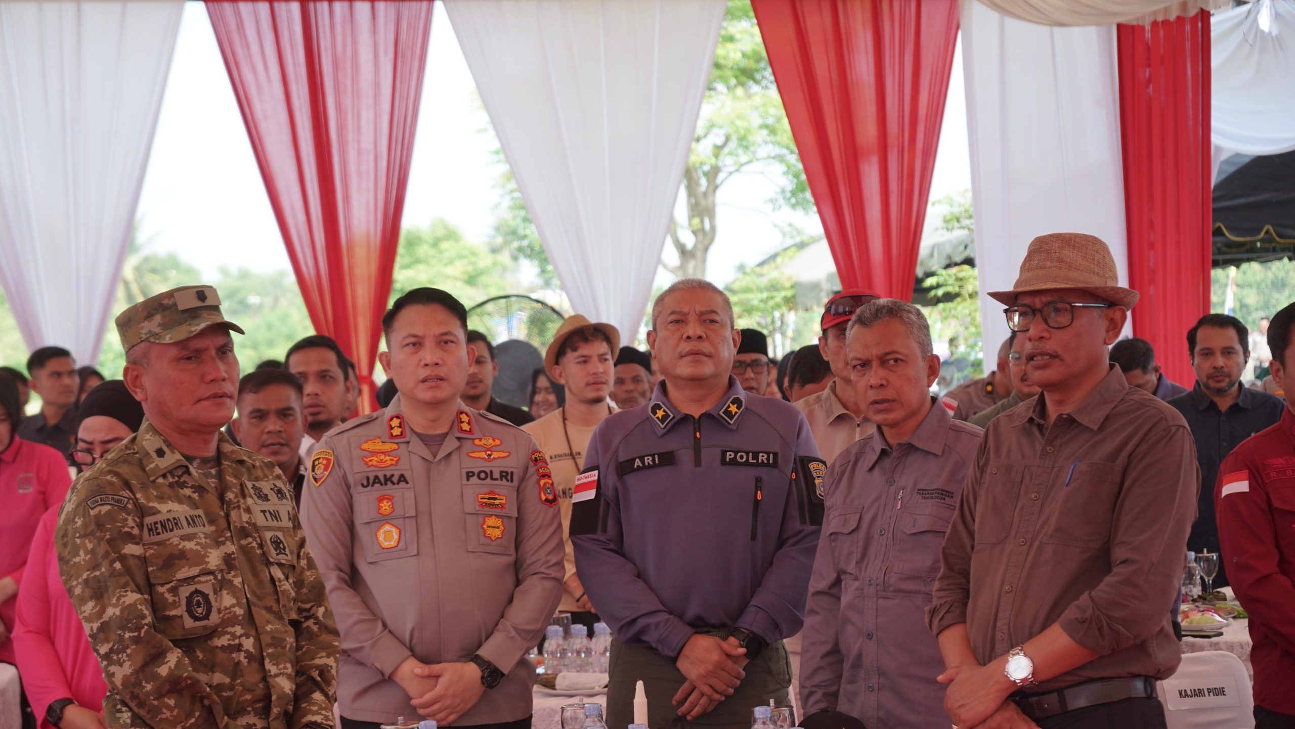 Wakapolda Aceh Launching Penanaman Jagung